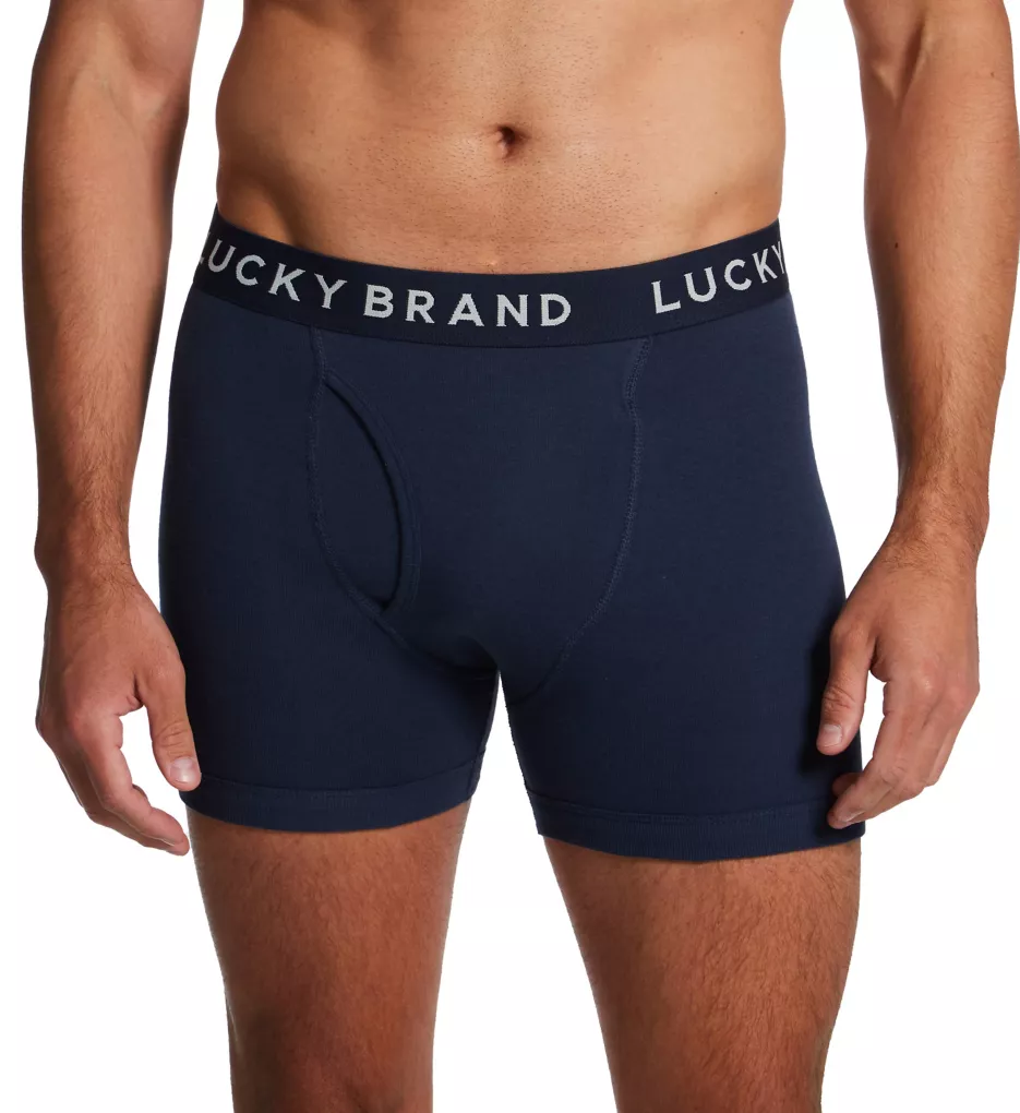 Lucky Cotton Boxer Briefs - 3 Pack 241PB06 - Image 1