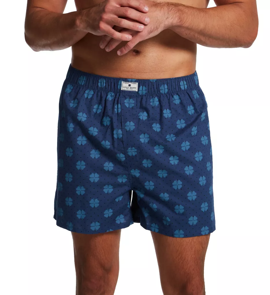 Lucky Cotton Woven Boxers - 3 Pack 241PB09 - Image 1