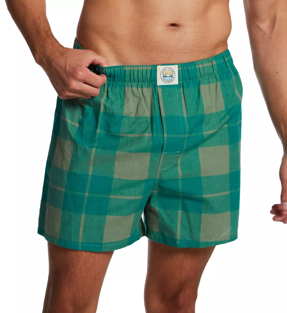 Lucky Cotton Woven Boxers - 3 Pack 241PB09
