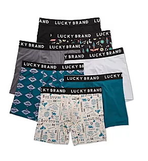 Effortless Stretch Boxer Briefs - 7 Pack Assorted L