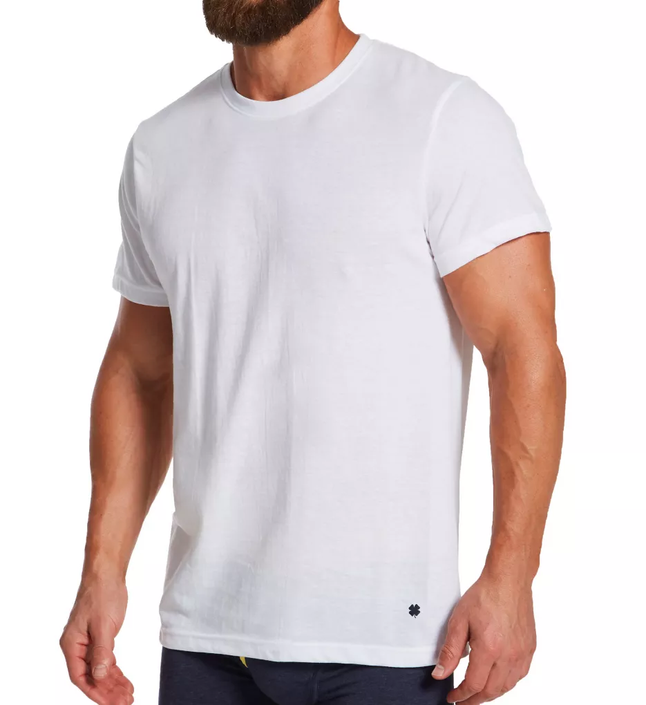 Everyday Crew Neck T-Shirts - 3 Pack WHT M