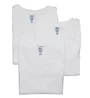 Lucky Everyday V-Neck T-Shirts - 3 Pack WHT S 