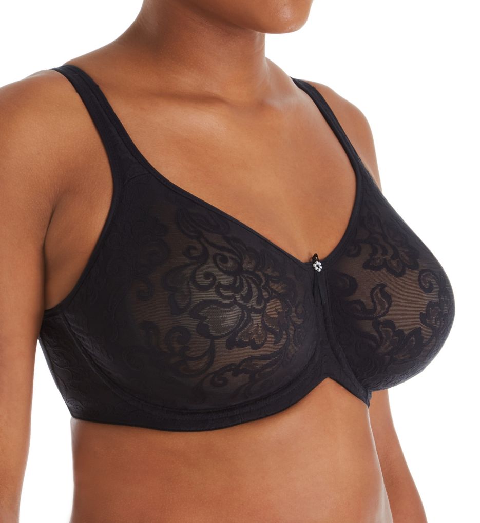 QT Intimates Women's All over Lace Underwire Bra,42D,Amethyst : :  Clothing, Shoes & Accessories