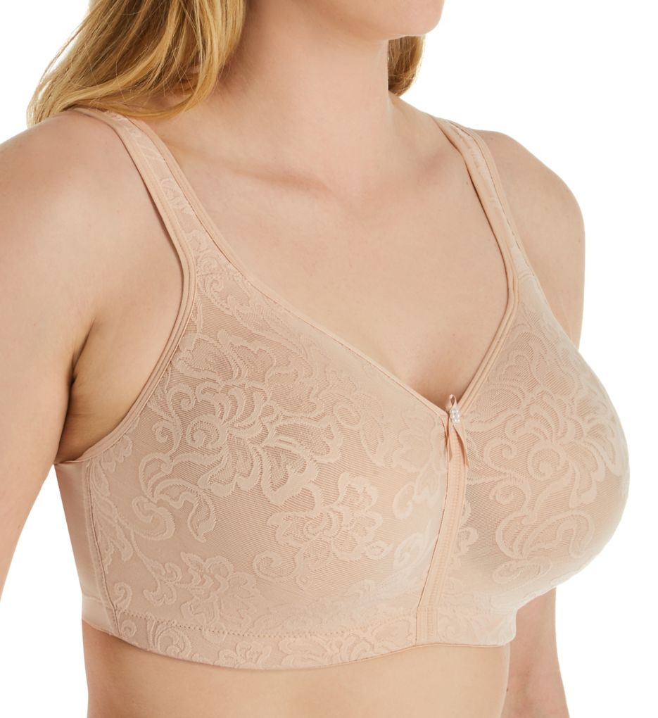 Versailles Seamless Jacquard Soft Cup Bra Nude 32DDD by Lunaire