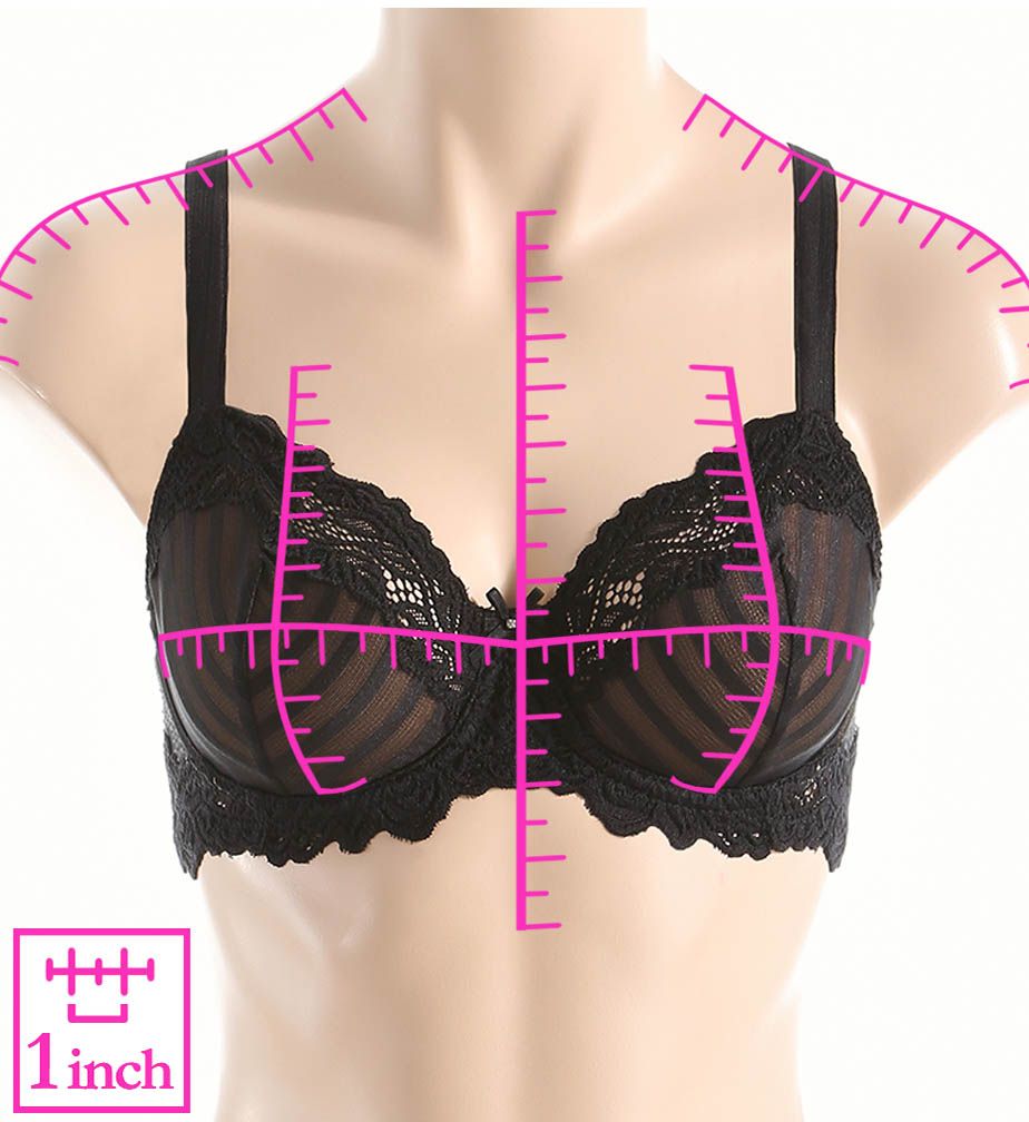 Lunaire Whimsy Barbados Lace Demi Bra 15211 - Image 3