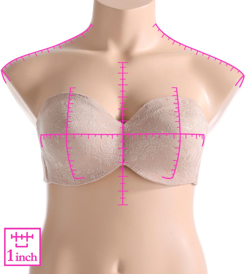 Lunaire New NY Strapless Underwire Bra 17512 - Image 3