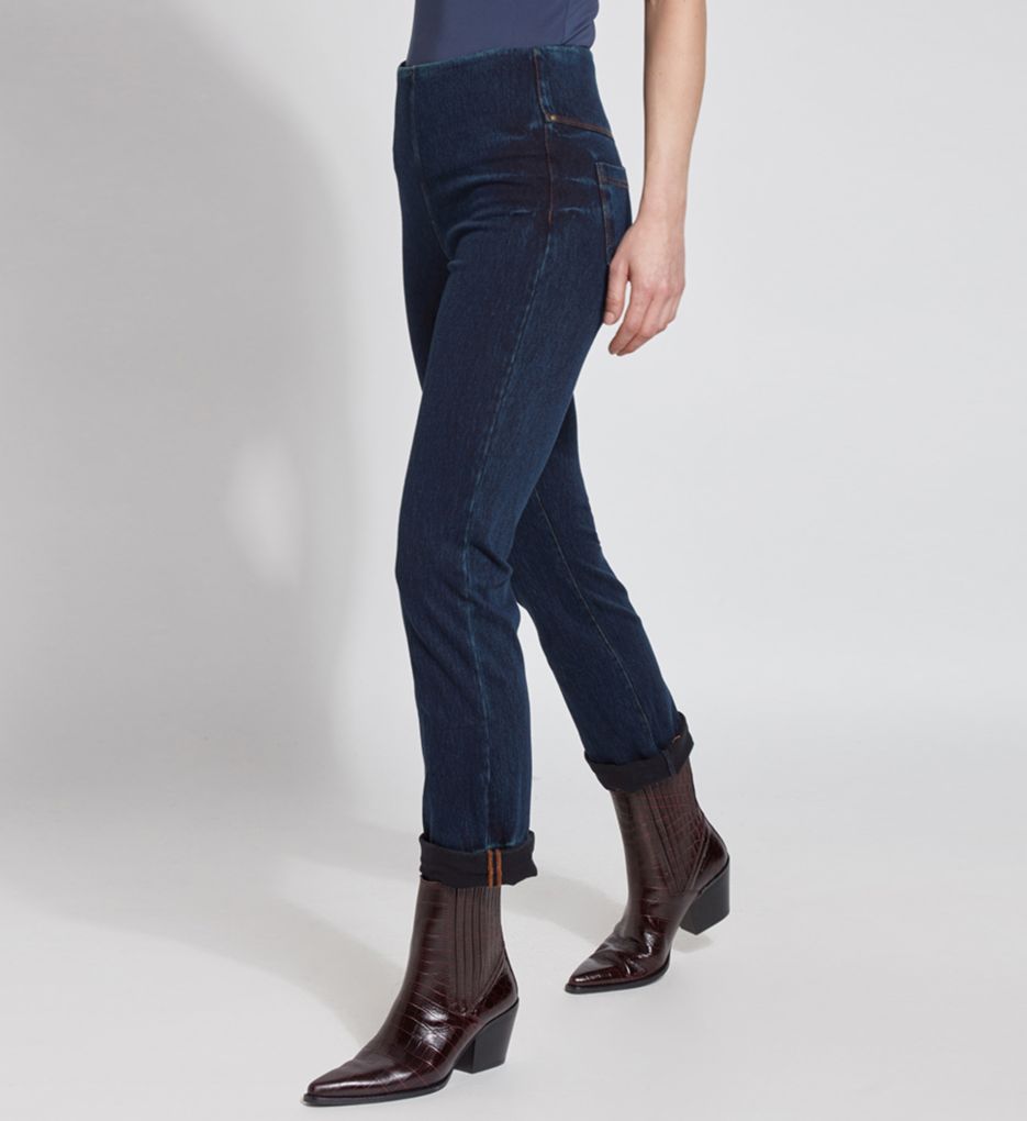 Boyfriend Denim Shaping Straight Leg Legging