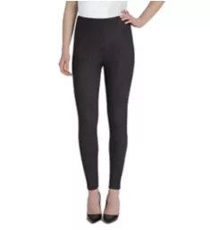 High Waist Suede Legging Black S