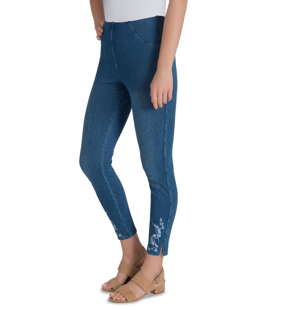 Cooper Denim Legging with Slits