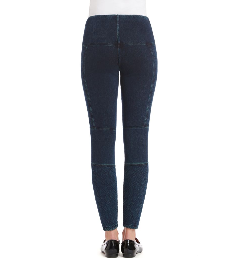 Quilted Denim Legging