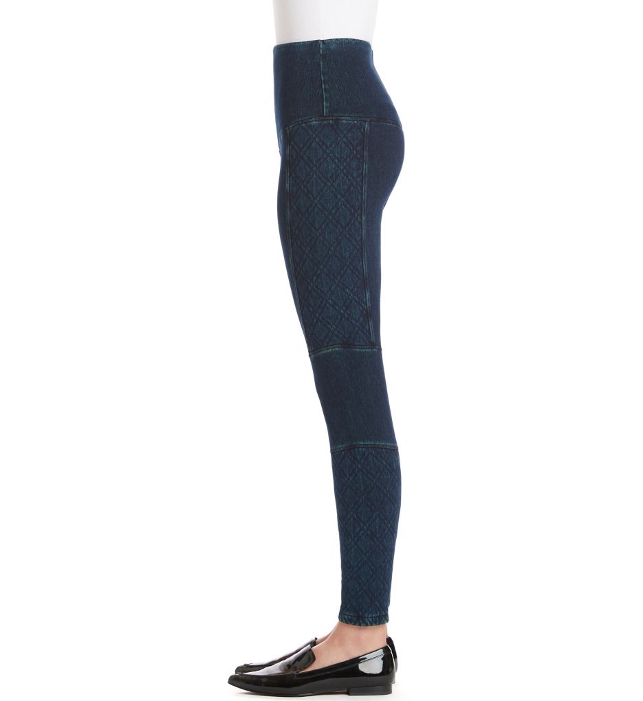 Quilted Denim Legging