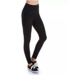 Flattering Cotton Legging Black S