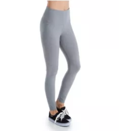 Flattering Cotton Legging Grey Melange S