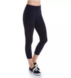 Flattering Cotton Crop Legging Midnight S