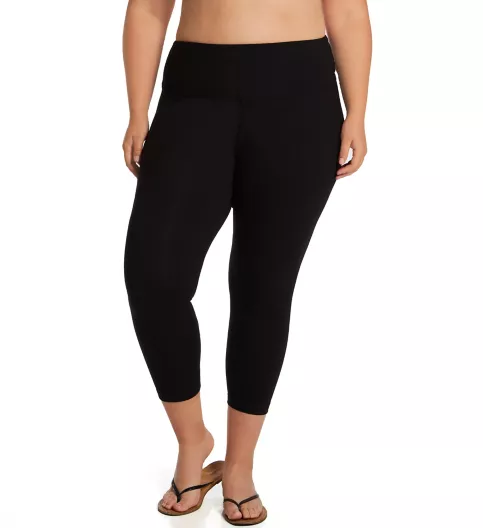 Lysse Leggings Plus Flattering Cotton Crop Legging 2281X