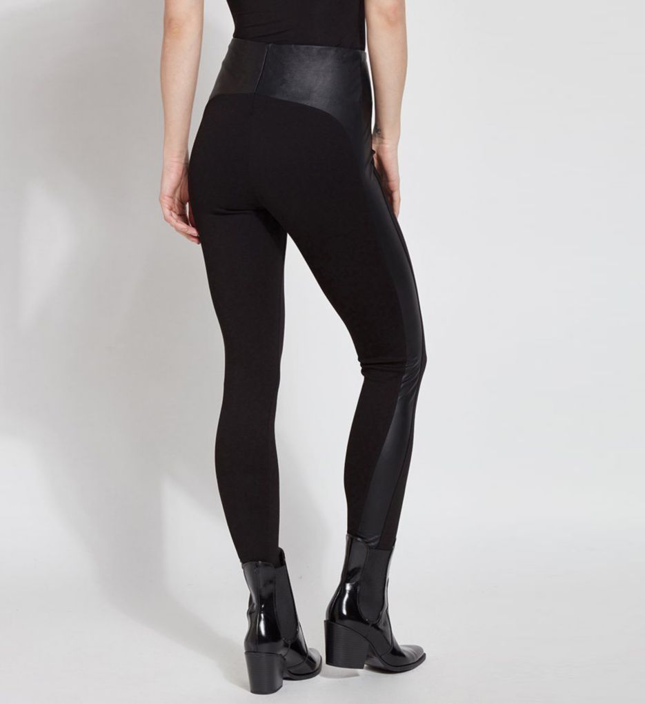 Kent Ponte Vegan Leather Legging-bs