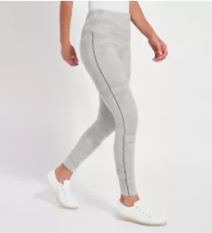 Cotton Jacquard Legging Heather Grey L