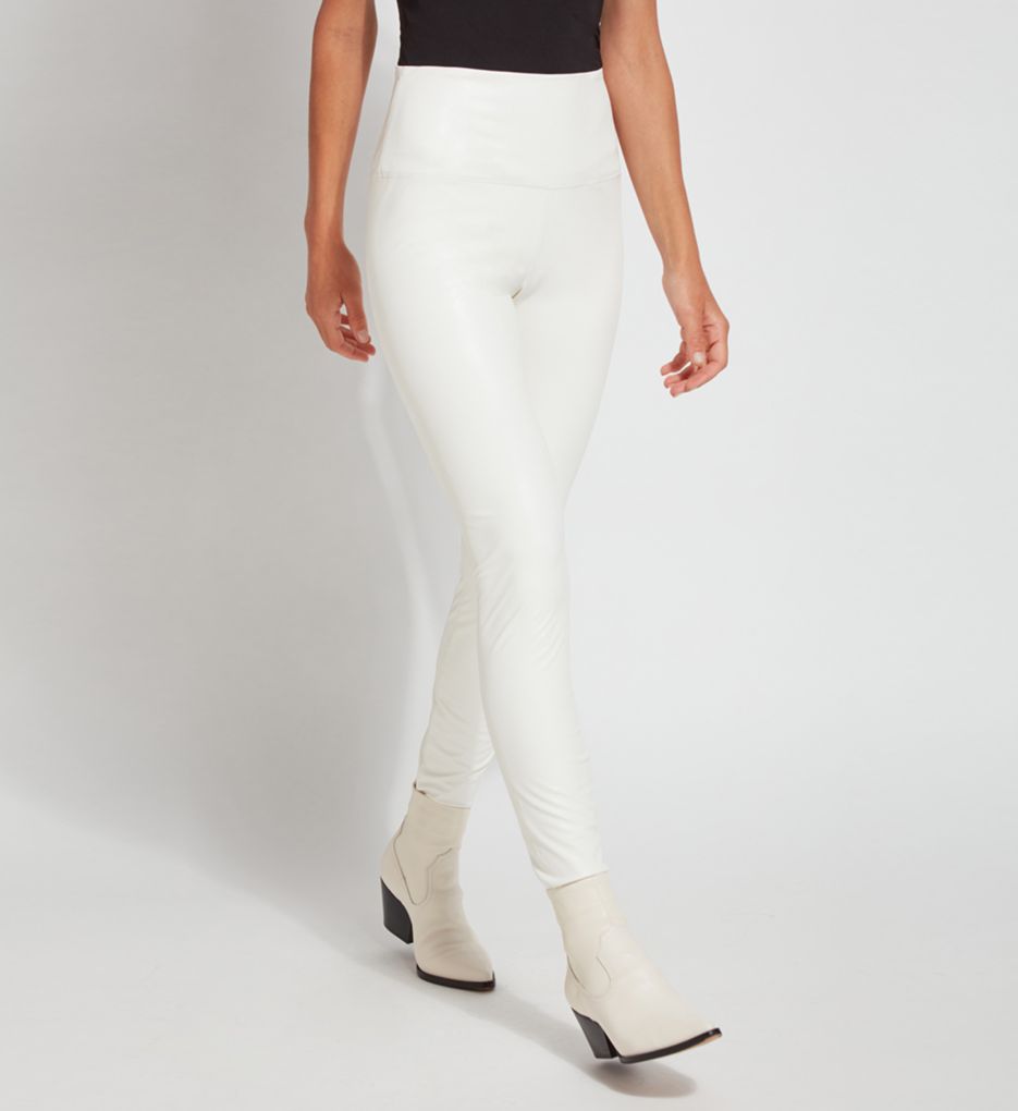 Texture Leather Legging-gs