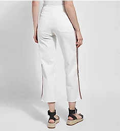 Emilia Wide Leg Crop Shaping Pant Off White XL
