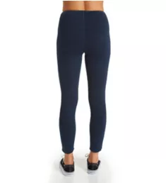 Lynette Scallop Edge Shaping Denim Legging Indigo M