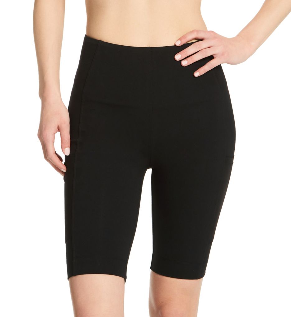 Cotton Biker Short Black M by Lysse Leggings