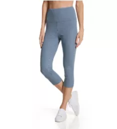 Denim Capri Mid Wash S