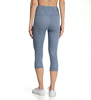 Denim Capri Mid Wash S