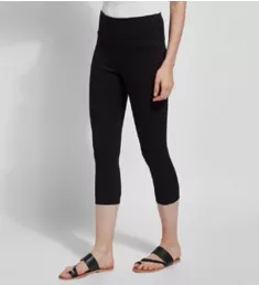 Perfect Denim Shaping Capri Black L