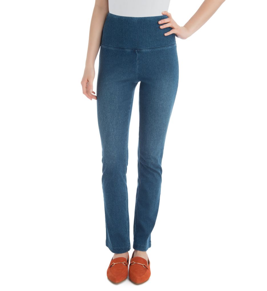 Denim Straight Leg Legging-gs