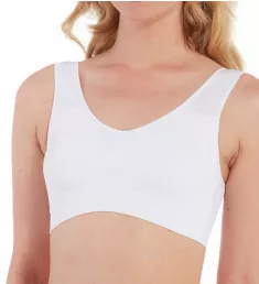 Seamless Comfort Bra White XL