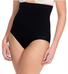 Seamless Comfort Shaping Waistnipper Brief Black S