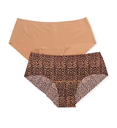 Dream Invisibles Hipster Panty - 2 Pack Leopard/Mocha S