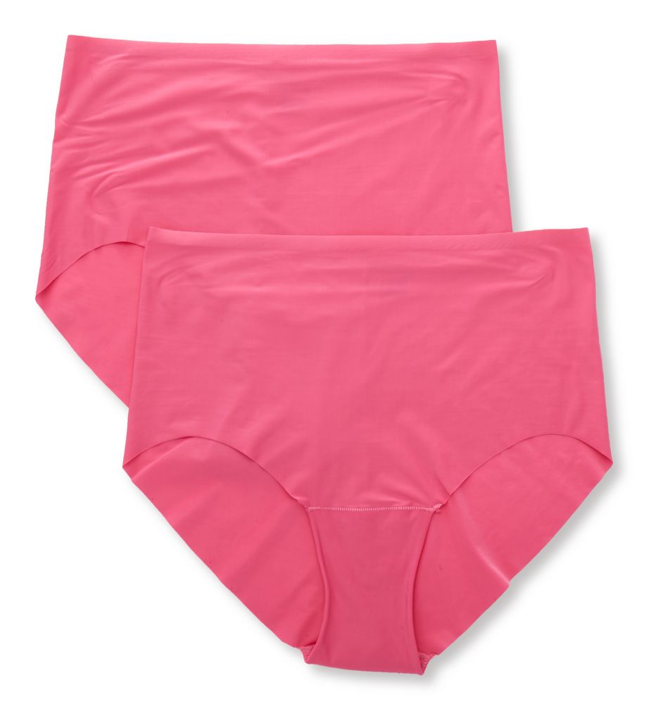 Dream Invisibles Brief Panty - 2 Pack Pink Ribbon S by Magic