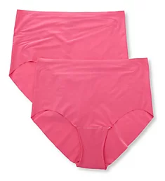 Dream Invisibles Brief Panty - 2 Pack Pink Ribbon S