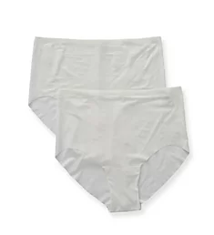 Dream Invisibles Brief Panty - 2 Pack Snow White S