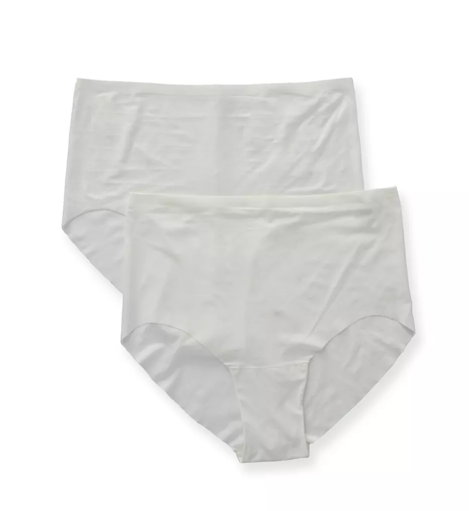 Dream Invisibles Brief Panty - 2 Pack Snow White S