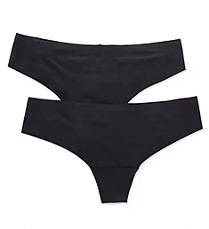 Dream Invisibles Thong Panty - 2 Pack Black M