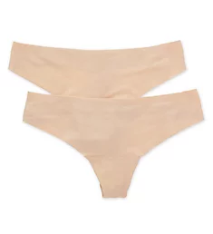 Dream Invisibles Thong Panty - 2 Pack Latte M