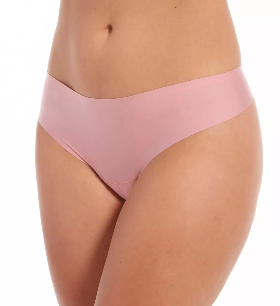 Dream Invisibles Thong Panty - 2 Pack Pink Ribbon S