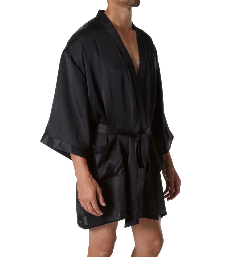 Silk Charmeuse Kimono Robe-cs1