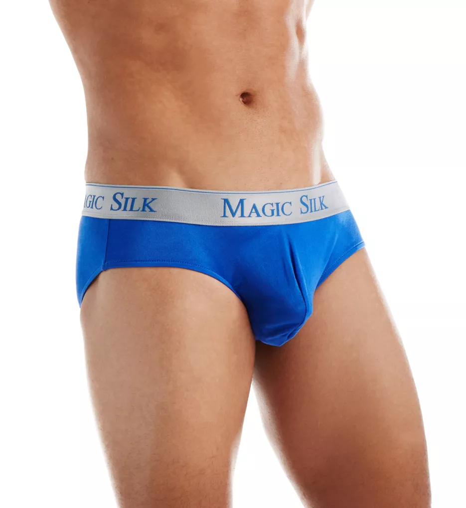 100% Silk Knit Button Boxer Brief by Magic Silk
