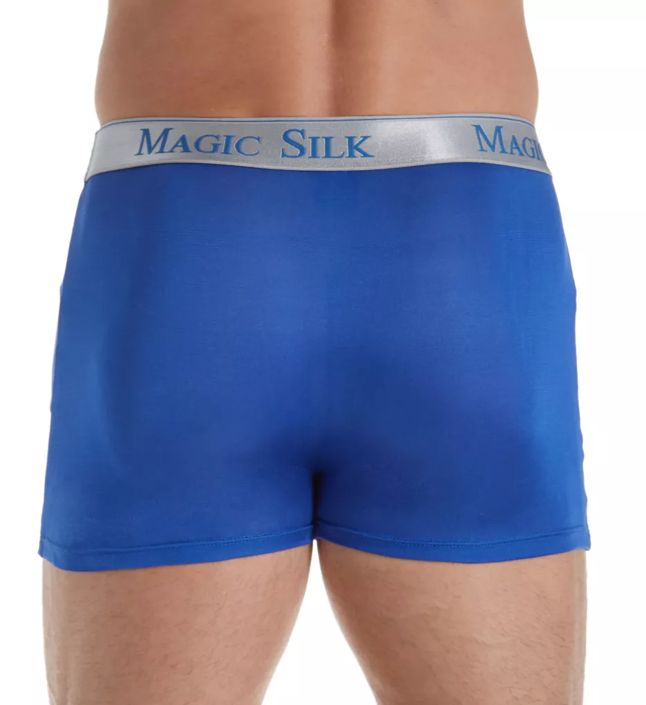 Men's Magic Silk 4586 100% Silk Knit Micro Thong (Cobalt S)