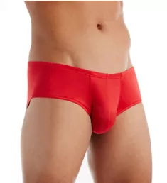 100% Silk Knit Large Pouch Brief RED S