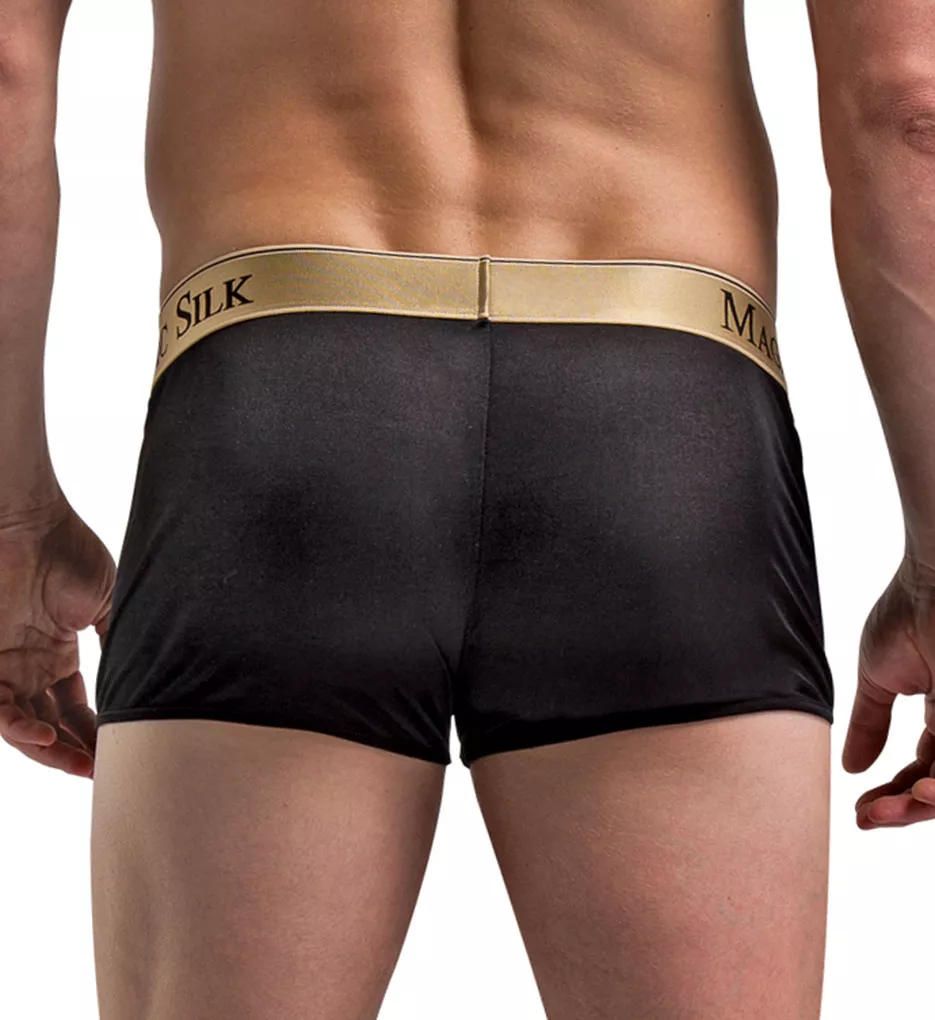 Paradise Silk Silk Knitted Men's Wide Waistband Box Briefs Solid Size S M Xxl