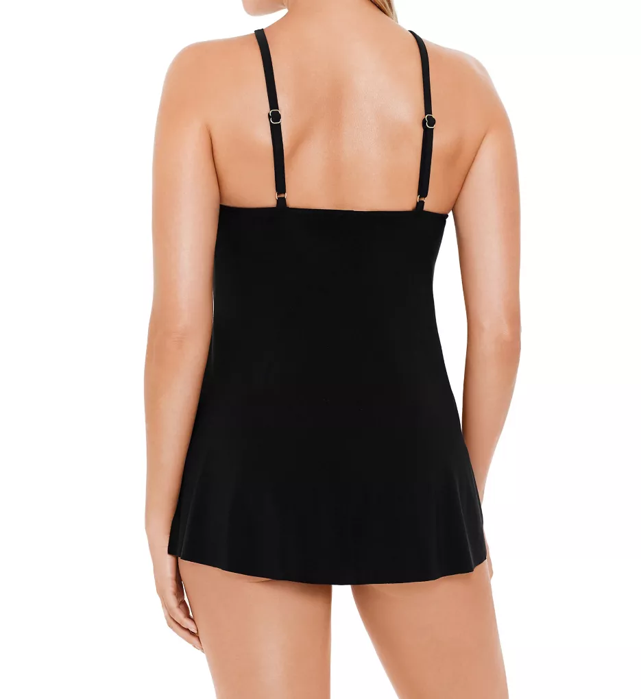 ウェア RITA Solid Rita Wireless Ruffle Tankini Swim Top