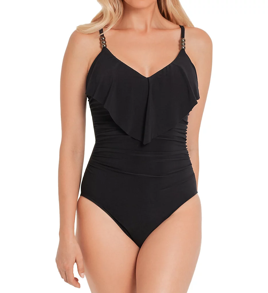 Solid Isabel Underwire One Piece Swimsuit