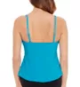 MagicSuit Solid Rita Wireless Ruffle Tankini Swim Top 6006044 - Image 2