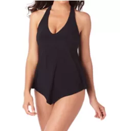 Solid Taylor Underwire Tankini Swim Top Black 8