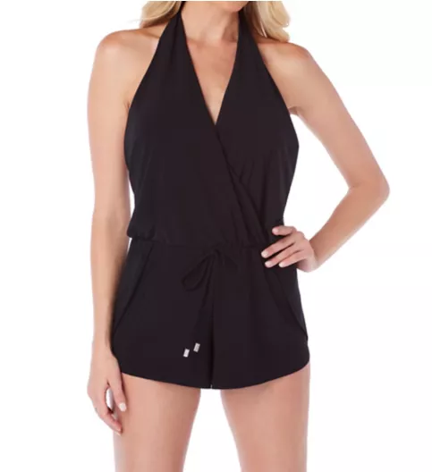 MagicSuit Solid Bianca Romper One Piece Swimsuit 6006057