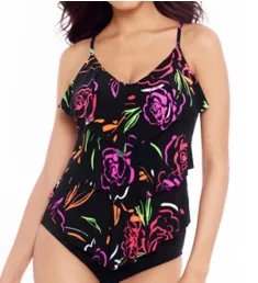 Neon Nature Rita Tankini Swim Top